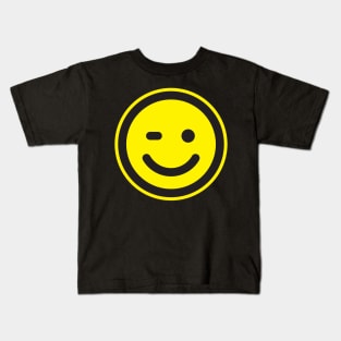 Smilie Face (request other colours) Kids T-Shirt